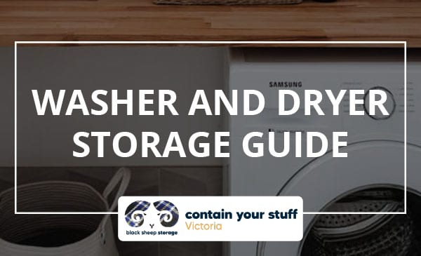 washer, dryer, storage