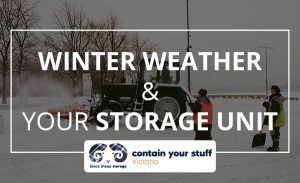 winter, storage, snow, victoria