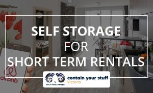 short term rentals, apartment, storage