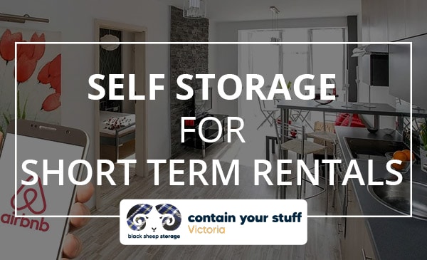 short term rentals, apartment, storage