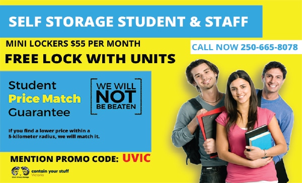 student, storage, victoria